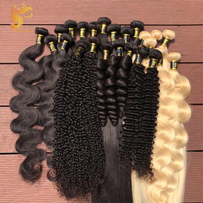 China No Shedding Big Stock Raw Indian Human Hair 8A Grade Raw Indian Hair Unprocessed Virgin for sale