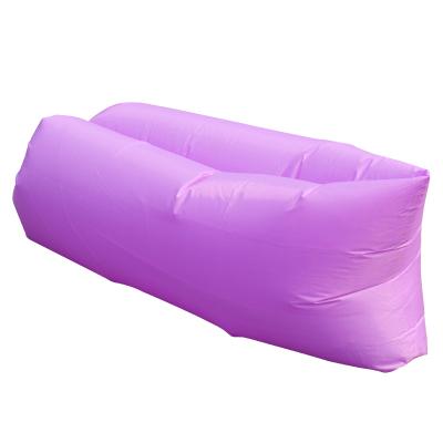 China Classic Hot Selling Inflatable Chair Sofa Bed With Carry Bag Easy Open Outdoor Camping Sofa Air Lazy for sale