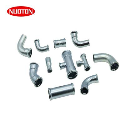 China Carbon Steel Press Socket Pipe Fitting Plumbing Fittings Galvanized Carbon Steel Press Fittings for sale