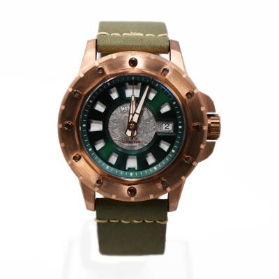 China Custom Bronze Automatic Date Watch Mens Watches In Wristwatches Luxury for sale