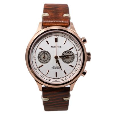 China Custom Made Stainless Steel Automatic Chronograph Watches For Men for sale