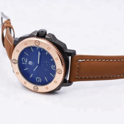 China Auto Date OEM 100 ATM Luminous Dial Stainless Steel Watch for sale