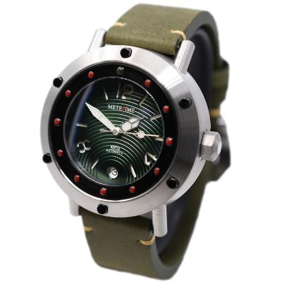 China Custom Auto Date LOGO Switch Movement Stainless Steel Watch Water Resistant Watch for sale