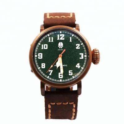 China OEM Automatic LOGO Date Bronze Watch For Diving for sale