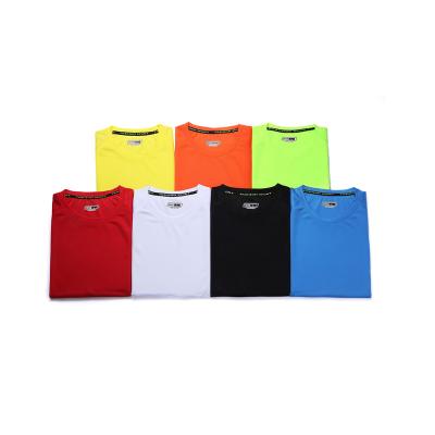 China GD Logo T-shirts QUICK DRY Sleeve Polyester Shorts Printing Custom Made Custom T Shirts Men's 100% Unisex T-shirt Women's T-shirt for sale