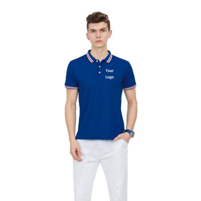 China QUICK DRY Wholesale Price Mens Short Sleeve Polyester Clog Golf Rolling Polo Shirts for sale