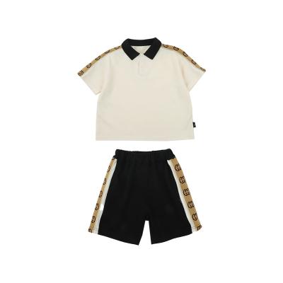 China 2022 Formal GD Shirt Suit Kids Clothing Sets Boy 2022 Clothing Sets 4 To 12 Years Old Baby Boy Clothing Sets for sale