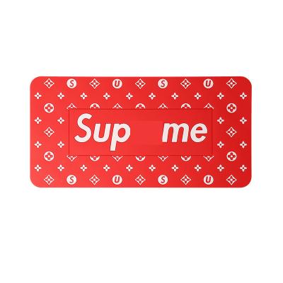 China Sports 29.5*14.5cm PVC Auto Interior Accessories Anti-Skid Mat Car Dashboard Pad Mat Pads Phone Fragrance Mats For Car for sale