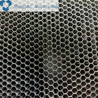 China Wholesale factory supply industrial HX material all welded metal honeycomb core in various dimensions for sale