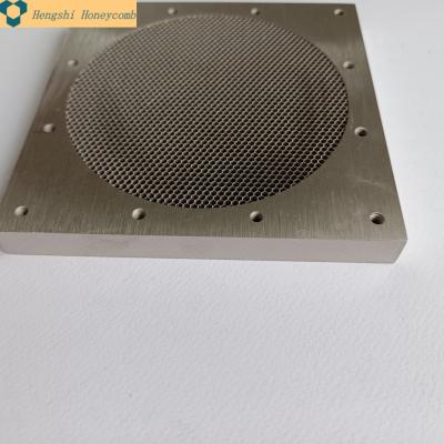 China Industrial Most Popular EMC Square Zinc Plating Mild Steel Honeycomb Shielding Conduit Waveguide for sale