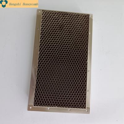 China Competitive Price EMI Rectangle Passivasion Stainless Steel Industrial Honeycomb Mesh Shielding for sale