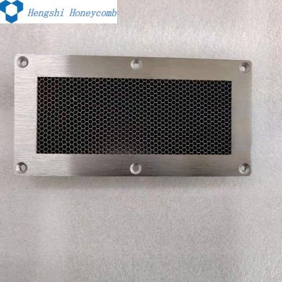 China Industrial Cost Effective High EMI Rectangle Shape Nickel Plating Mild Steel Honeycomb Shielding Air Filter for sale