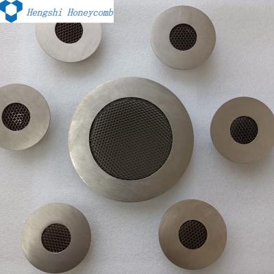 China Industrial Circular Welded Aluminum Honeycomb Vents For Ventilation System for sale