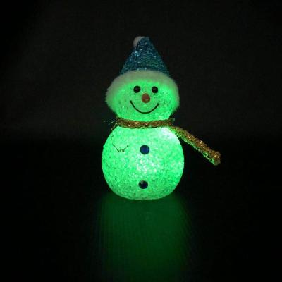 China Wholesale Plastic Plastic Christmas Snowman Decoration Led Snowman for sale