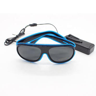 China Plastic wire+Inverter glasses+EL glasses+EL= one set of plastic wire+Inverter glasses+EL= one set of 2019 most popular EL glasses EL glasses led light glasses for sale