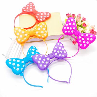 China Wholesale plastic plastic butterfly led headband for sale