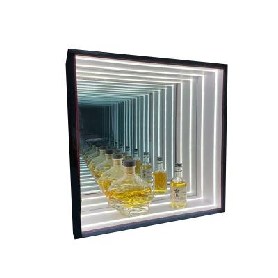 China Mode Trends Explosie Speelgoed Figuur Juwelen Lego Abyss Infinity Mirror Display Cases Te koop