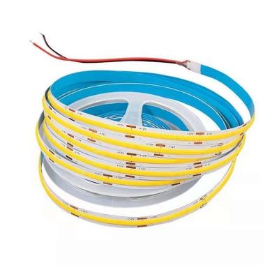 China High CRI 90 DC24V 12V Dotless LED COB Strip 480Leds 220V Flexible Smart LED Lightings for sale