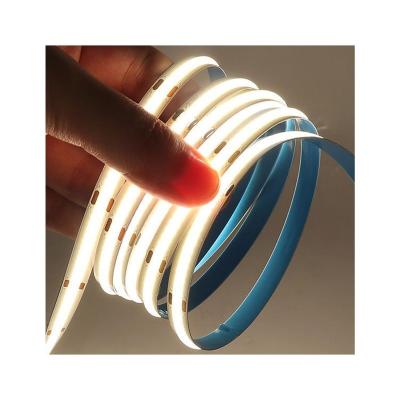 China 180 Degree Beam Angle 5mm Ultra Slim COB Strip Light for Flexible Smart Home Lighting for sale