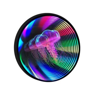 China Colorful 3D Hologram Fan Abyss Mirror Decoration for Commercial Shops 2024 Best Seller for sale