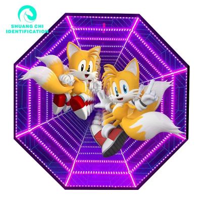 Κίνα 50 C Διάρκεια ζωής 300000 ώρες Ολόγραμμα 3D LED χορευτικό πάτωμα για μπαρ νυχτερινών κέντρων προς πώληση