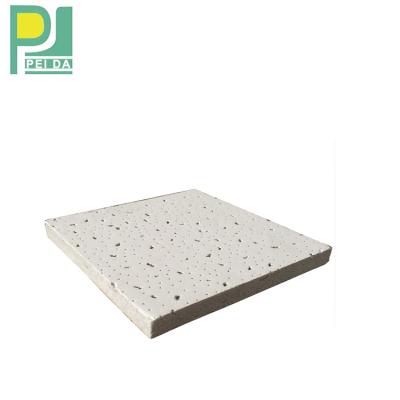 China Artistic Mineral Ceilings 595*595mm Fiber Ceiling Tiles Moisture Proof Base And High Density for sale