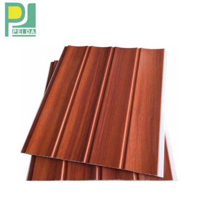 China Artistic Ceilings 5mm Color Wall Panels Kenya PVC Wood Ceiling Strip for sale