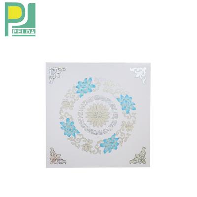 China Artistic Ceilings Easy Clean Soft PVC Ceiling Tiles 600x600 for sale