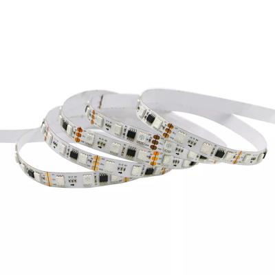 China Theme Park 5050 Pixel 1903 WS2811 16703 UCS DC12 10MM Full Color Addressable RGB 30 60 LED WS2811 IC Flexible LED Strip Light for sale