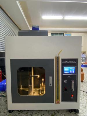 China AC 220V Horizontal Vertical Flammability Tester For Material Flammability Assessment for sale