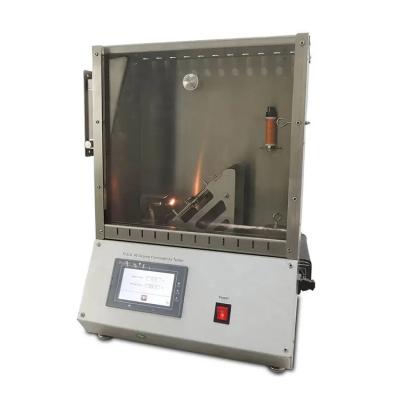 China 45 Degree Flammability Flame Testing Equipment For Material Fire Safety Evaluation for sale