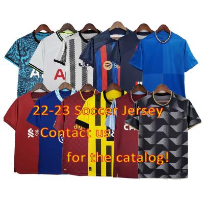 China Shirts & Tops Custom Cheap Argentina 2022 Soccer Jersey Thailand Soccer Shirts for sale