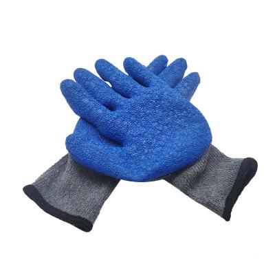 China Rubber Industrial Labor Gloves Glass Handling Protection Tools for sale