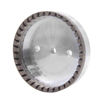 China PBLOG Diamond Wheel Inner Segmented Diamond Wheel Bench Grinder Wheel Glass Grinding Machinery Accessory for sale