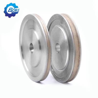 China PBLOG 2-6MM LONG LIFE GLASS CUTTING STRAIGHT EDGE DIAMOND GRINDING WHEEL FOR Vertical edge grinding machine for sale