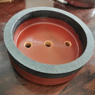 China Wholesale Glass Straight Edge Machine Rubber Bowl Shape Resin Wheels for sale