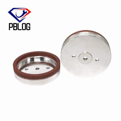 China PBLOG Edging Cup Shape Resin Wheel The Glass Edge Polishing Tools Diamond Grinding Wheel for sale