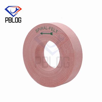 China customizable glass edge processing tools  Spiral wool Wheels felt  polishing disc for sale