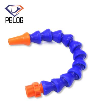 China PBLOG plastic water pipe Glass equipment cooling water pipe glass tools processing accessories custom for sale