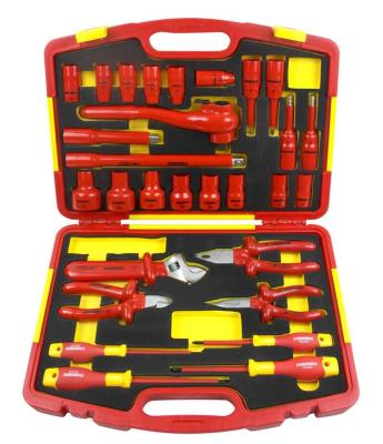 China 29PCS Electrician Tool Set 1000V VDE Insulated Electric Hand Tool Set for sale