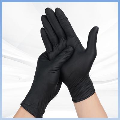 China Starke Wegwerfnitril-Tätowierungs-Künstler-Gloves Textured Disposable-Handschuhe zu verkaufen