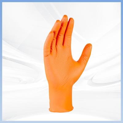 Chine Boîte de Diamond Textured 8 Mil Nitrile Disposable Gloves 100Pcs/ à vendre