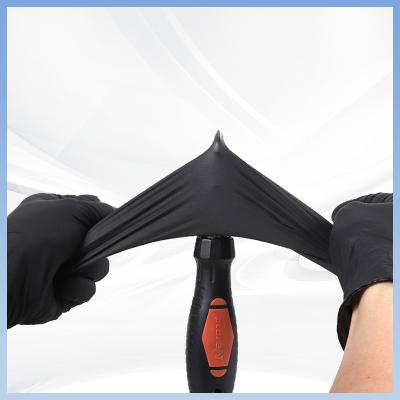 China Lightweight Comfortable Synthetic Nitrile Gloves Oil Resistant for sale