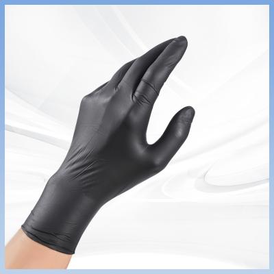 China Leichte Breathable Haushalts-Reinigungs-Handschuhe PVC-Schwarz-Handschuhe zu verkaufen