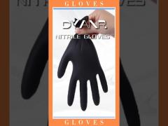 Oil Resistant Thick Disposable Latex Gloves For Industrial Janitorial