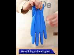 Blue M L XL Nitrile Disposable Gloves 100 Pcs/ Box Sterile Hand Gloves