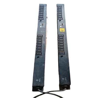 China Vertiv RP2V1002 14240131 PDU Socket 1U Rack Mount Single Phase Power Distribution Unit for sale