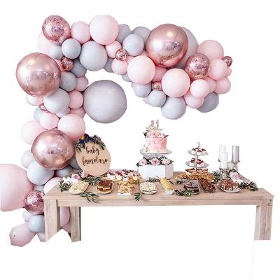 China Promotional Toy Birthday Party Wedding Decoration Set Balloon Kids Party Balloon Arch Kit Balloon Chain Set for sale