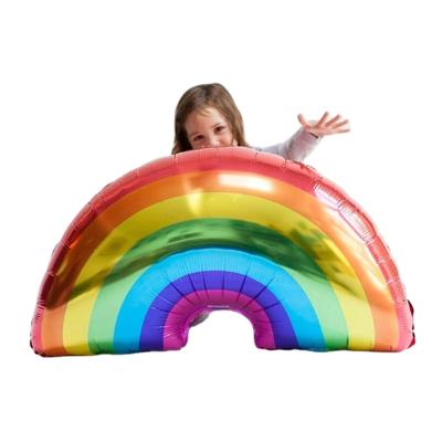 China Promotional Toy Wholesales Party Decoration Helium Balloon Sun Rainbow Foil Balloon for sale