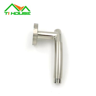 China Modern Interior Hot Sale Stainless Steel Lever Pull Stainless Steel Entry Lever Modern Interior Door Handle for sale